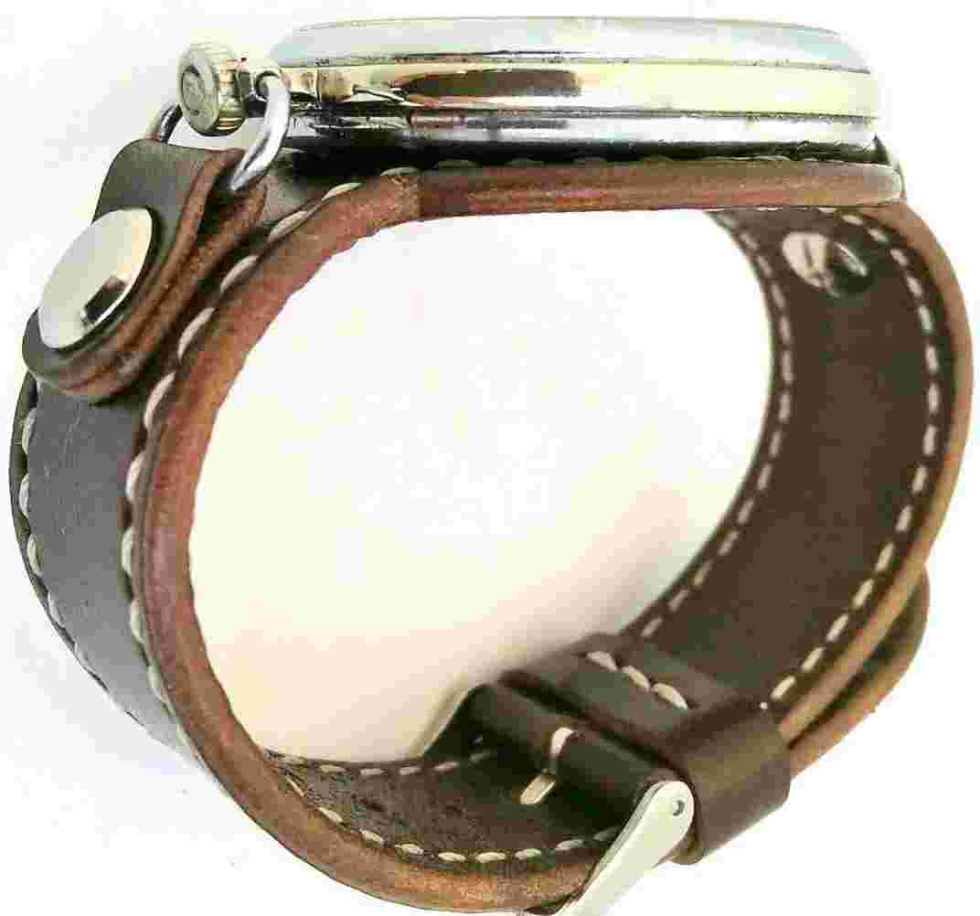 Vintage Russian Marriage Watch Converted from Pocket Watch 18 jewel Exc. Cond..
