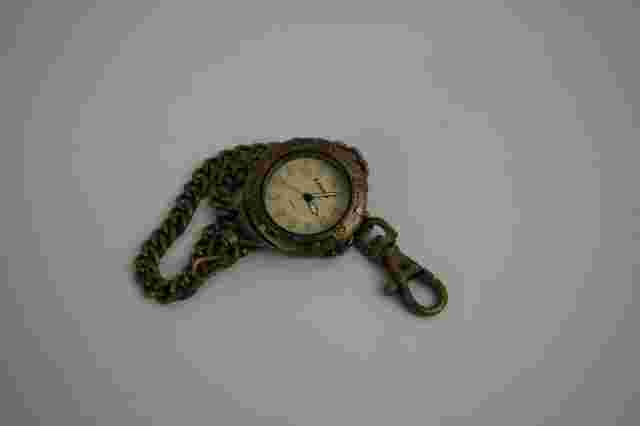 Vintage Factory Levi's Pocket Watch With Chain Adjustable chain mount location.