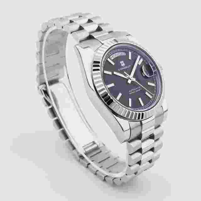 Corgeut Automatic Watch For Men Stainless Steel 39MM Luxury Watch For Men