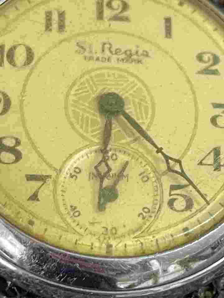 Vintage St. Regis E. Ingraham "Dollar" Pocket Watch USA