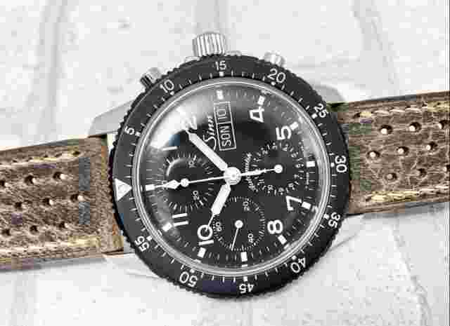 SINN 303.AUTOBAHN Chronograph Day Date ETA7750 25 Jewels Automatic