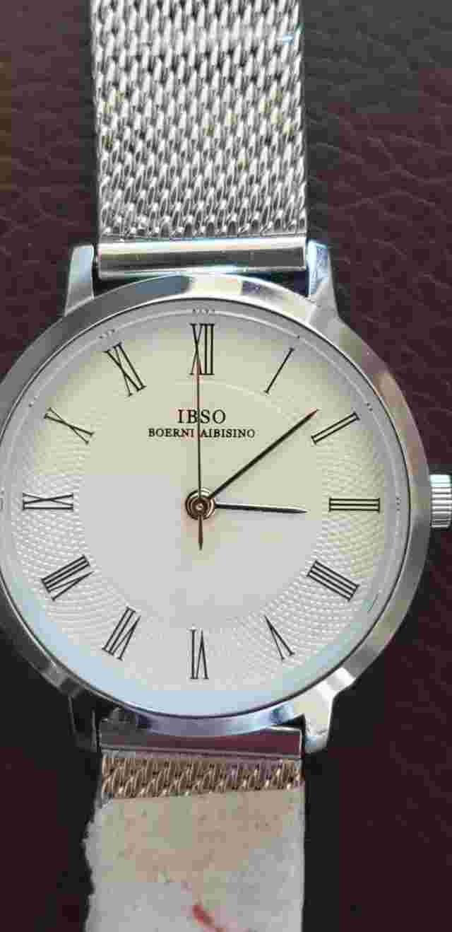 IBSO BOERNI AIBISINO Quartz Watch, Stainless Steel, Water Resistant