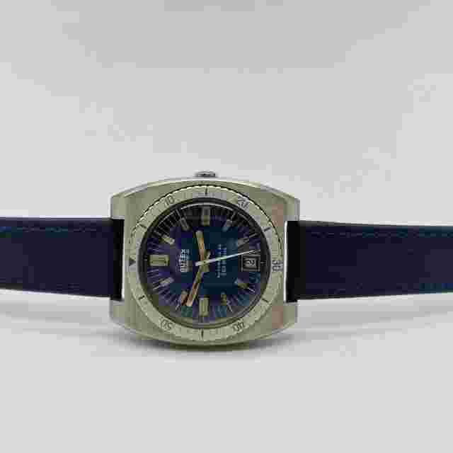 MAN'S Butex Diver 200M Automatic Blue dial Watch /E054