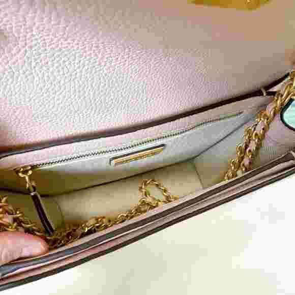 Tory Burch 138724 Britten Medium Adjustable Shoulder Bag IN SHELL PINK