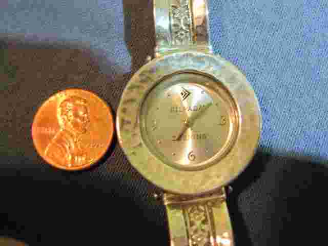 H 473 ladys sterling silver  hand made SILPADA watch bracelet