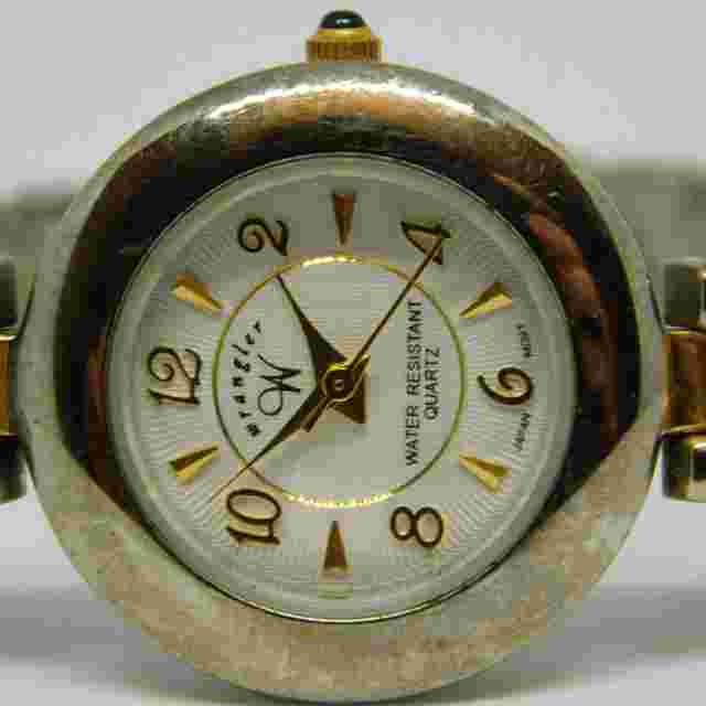 Wrangler 3120QB Two Tone Quartz Analog Women's Watch Sz. 6 1/2" New Battery