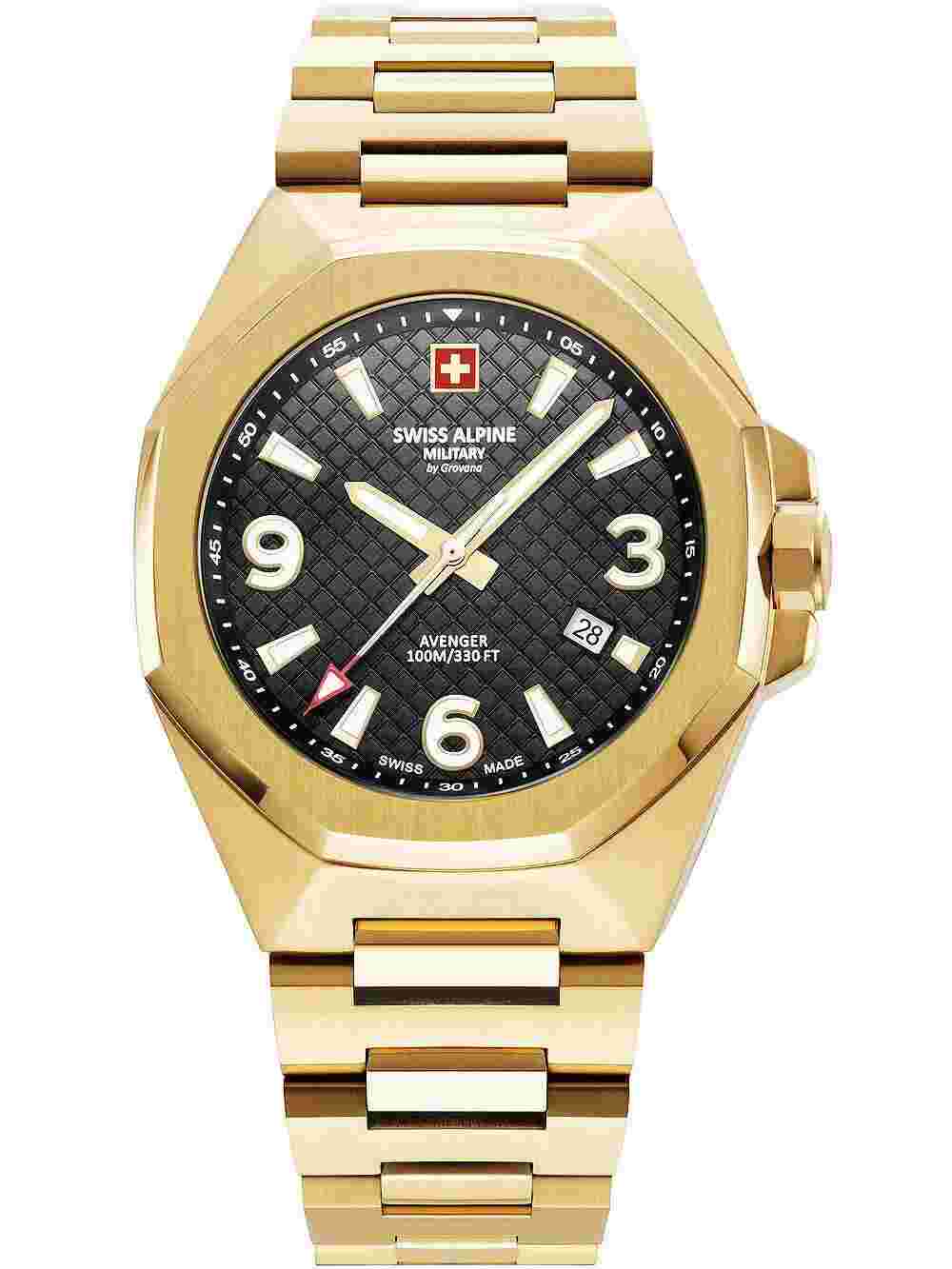 Swiss Alpine Military 7005.1117 Typhoon Mens Watch 42mm 10ATM
