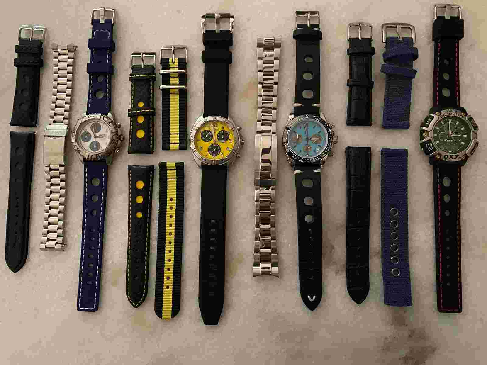Mens Chronograph Watch lot