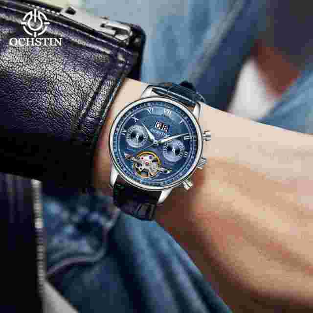 Men's Automatic Mechanical Watch Waterproof Wristwatches 733435189935