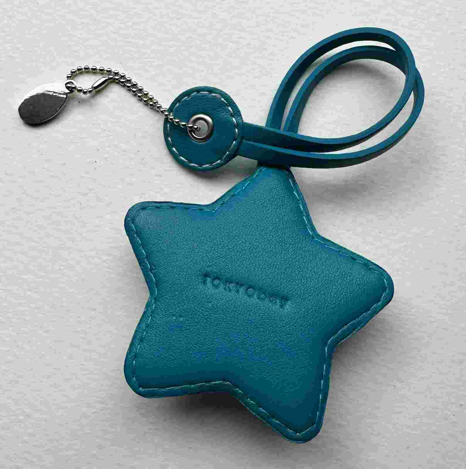 TOKYObay Charm Time Clip-On Watch ~ BLUE STUDDED STAR~ w/Box ~ Needs Battery
