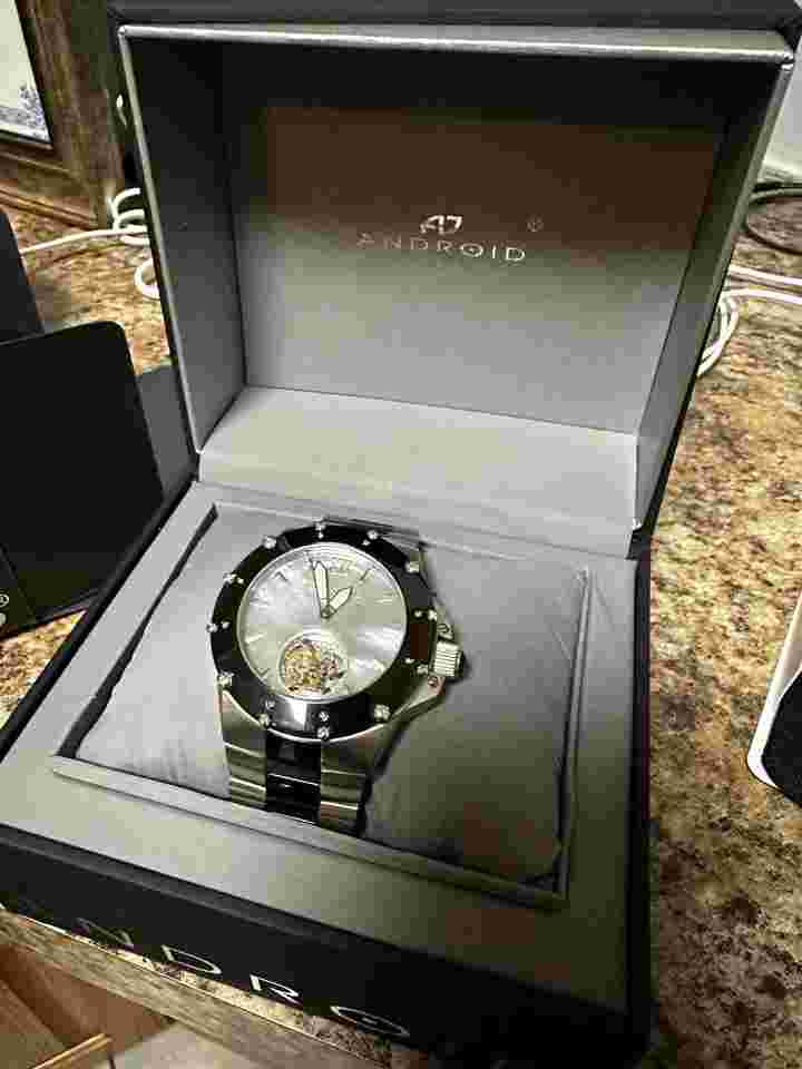 Android Flying Tourbillon RARE! Watch A636 44mm Automatic Limited Edition 68/250