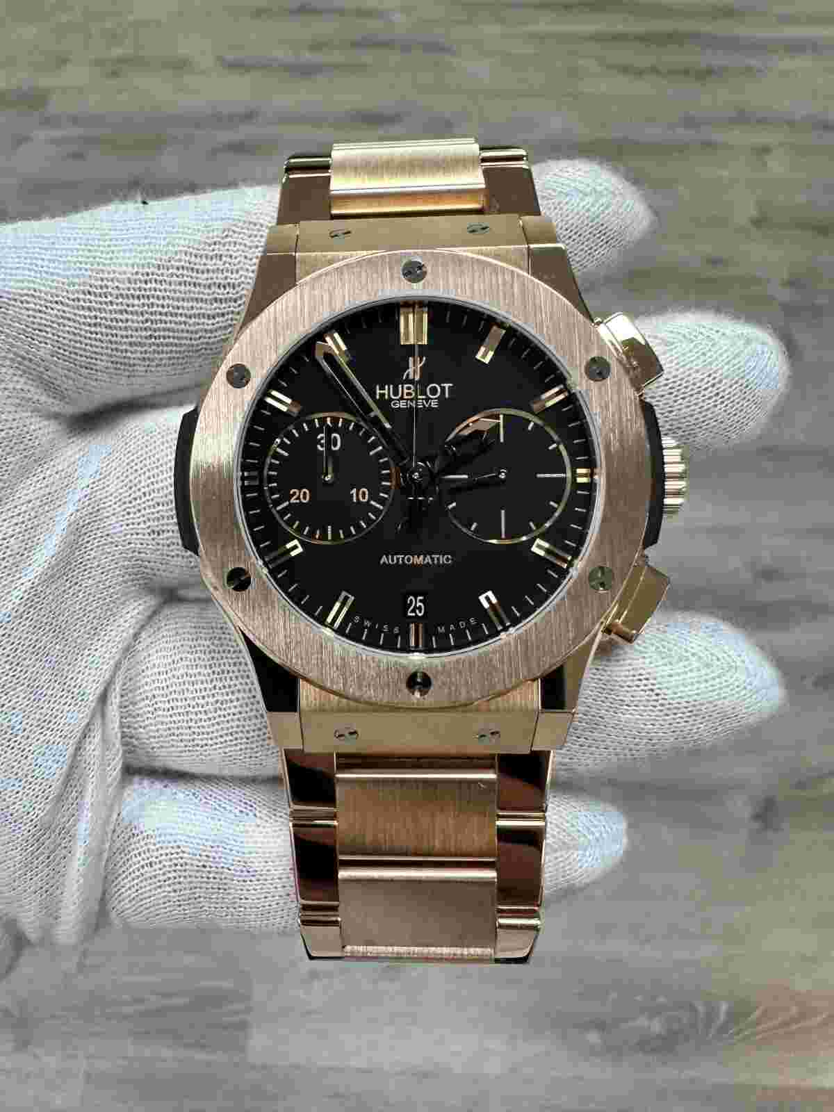 Hublot Classic Fusion Men's Black Watch - 520.OX.1180.OX