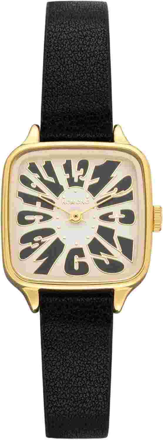 [KOMONO] Watch KOM-W4295 KATE Flower Double Gold 2way with belt