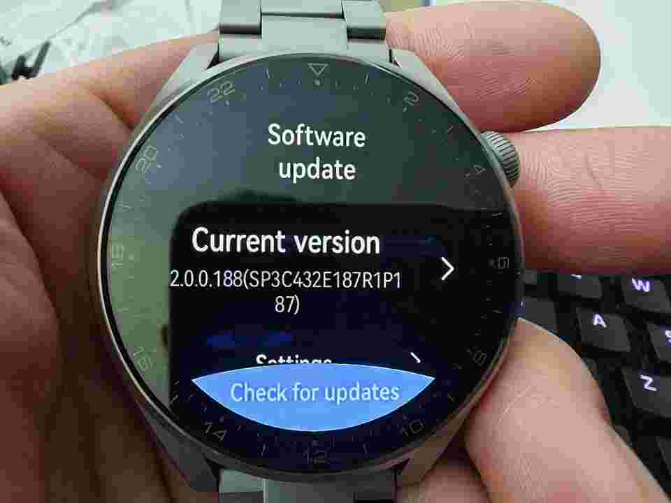 HUAWEI WATCH 3 Pro Elite Smartwatch Titanium Gray Warranty