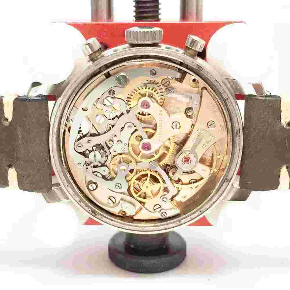 1960s Vintage Wakmann Venus 178 Triple Register Chronograph
