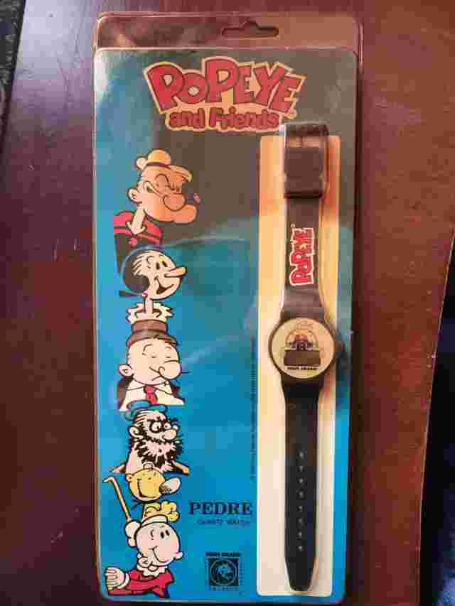 Vintage 1993 Popeye Quartz Digital Watch MGM Grand NEW SEALED KFS