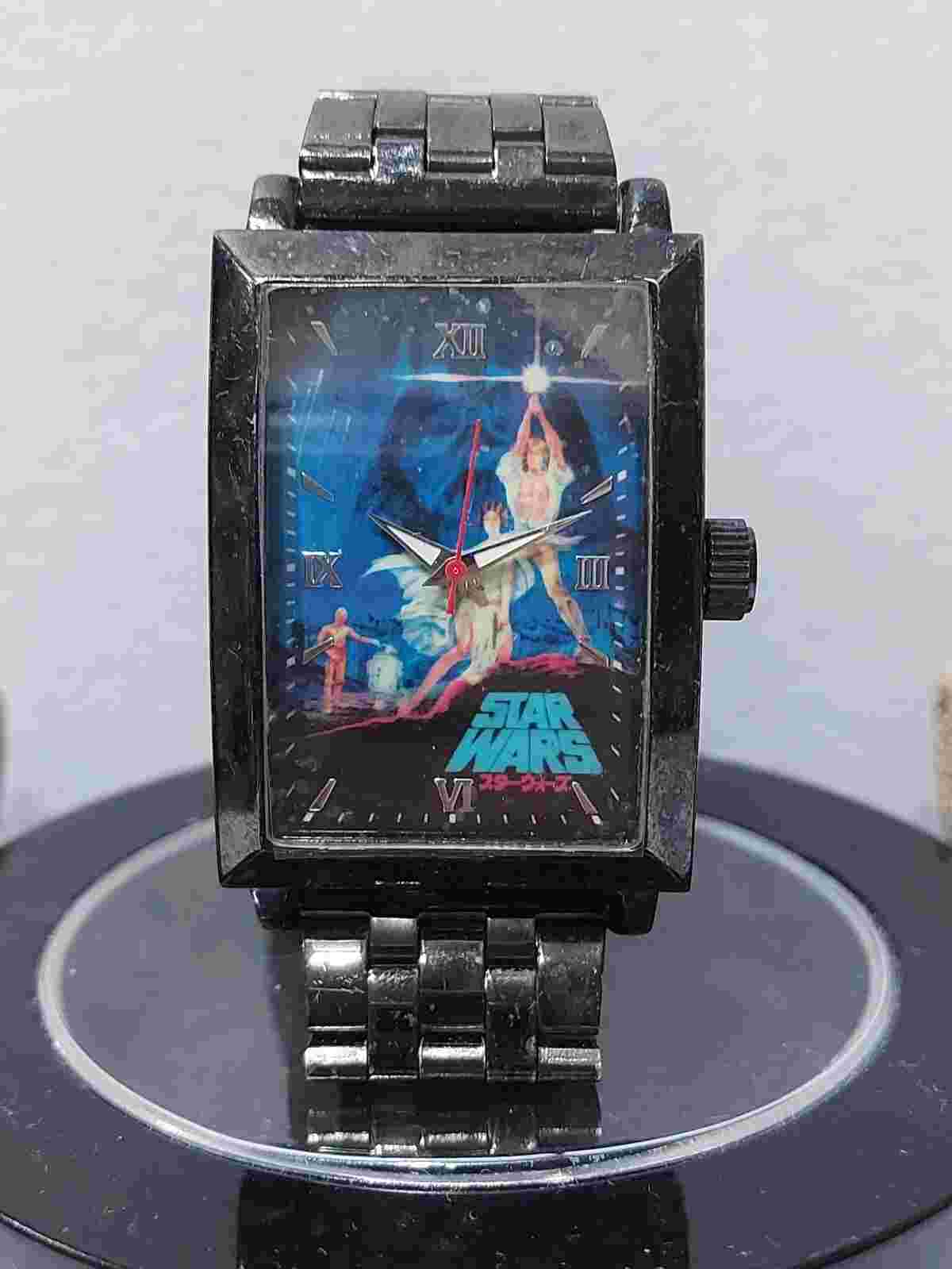 Star Wars Japan Sega Prize Watches Lot Sale of 3, 1 tin can SW ESB ROTJ MTFBWY