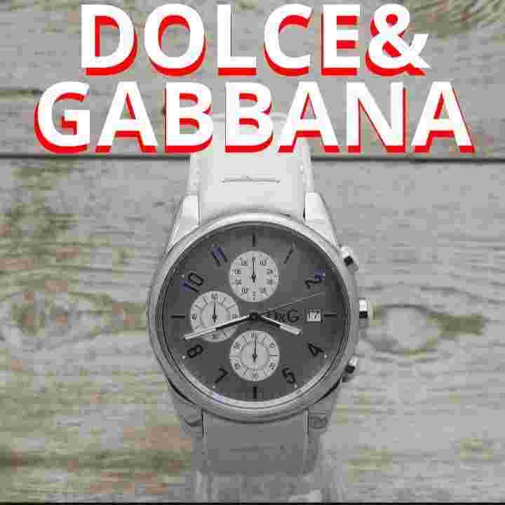 Moving Works: Watch, Dolce&Gabbana, D&G, Dorgaba Leather, White