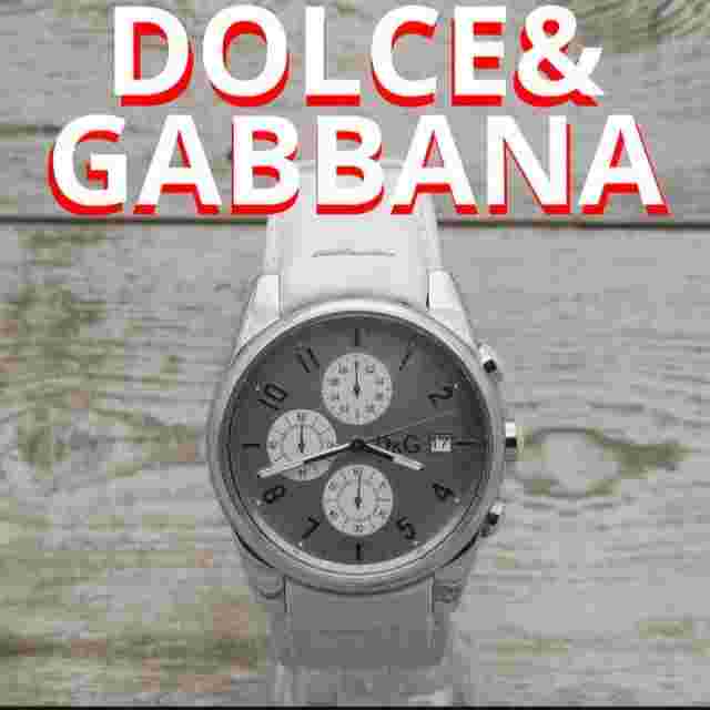 Moving Works: Watch, Dolce&Gabbana, D&G, Dorgaba Leather, White