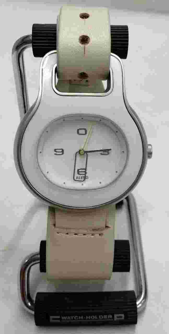 Alessi AL9000 Watch Stainless Steel Minimalist Design
