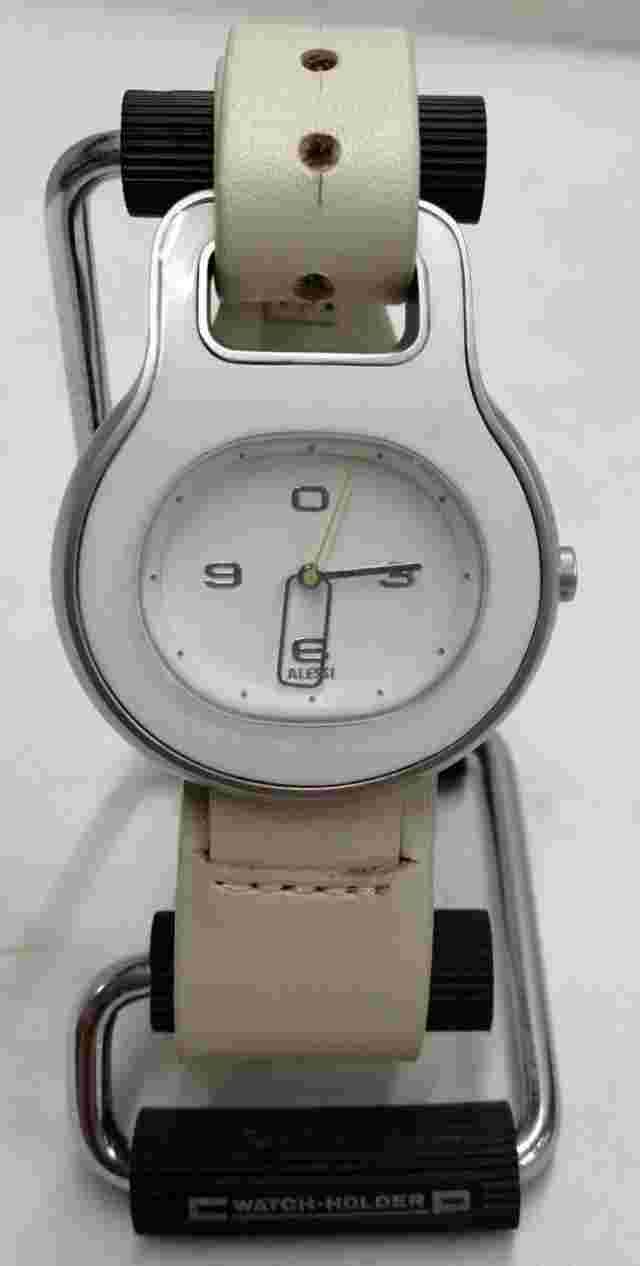 Alessi AL9000 Watch Stainless Steel Minimalist Design