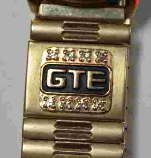 PENN STATE Nittany Lions GTE Anniversary/Award Watch 8 Real Diamonds w/Gold NICE