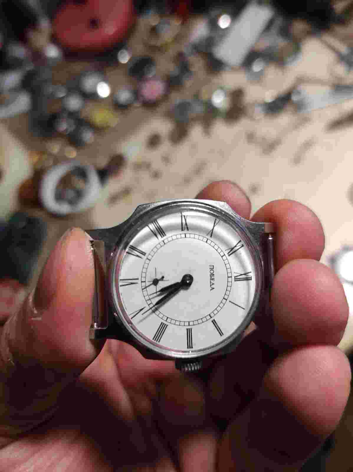 Vintage USSR MEN WATCH POBEDA