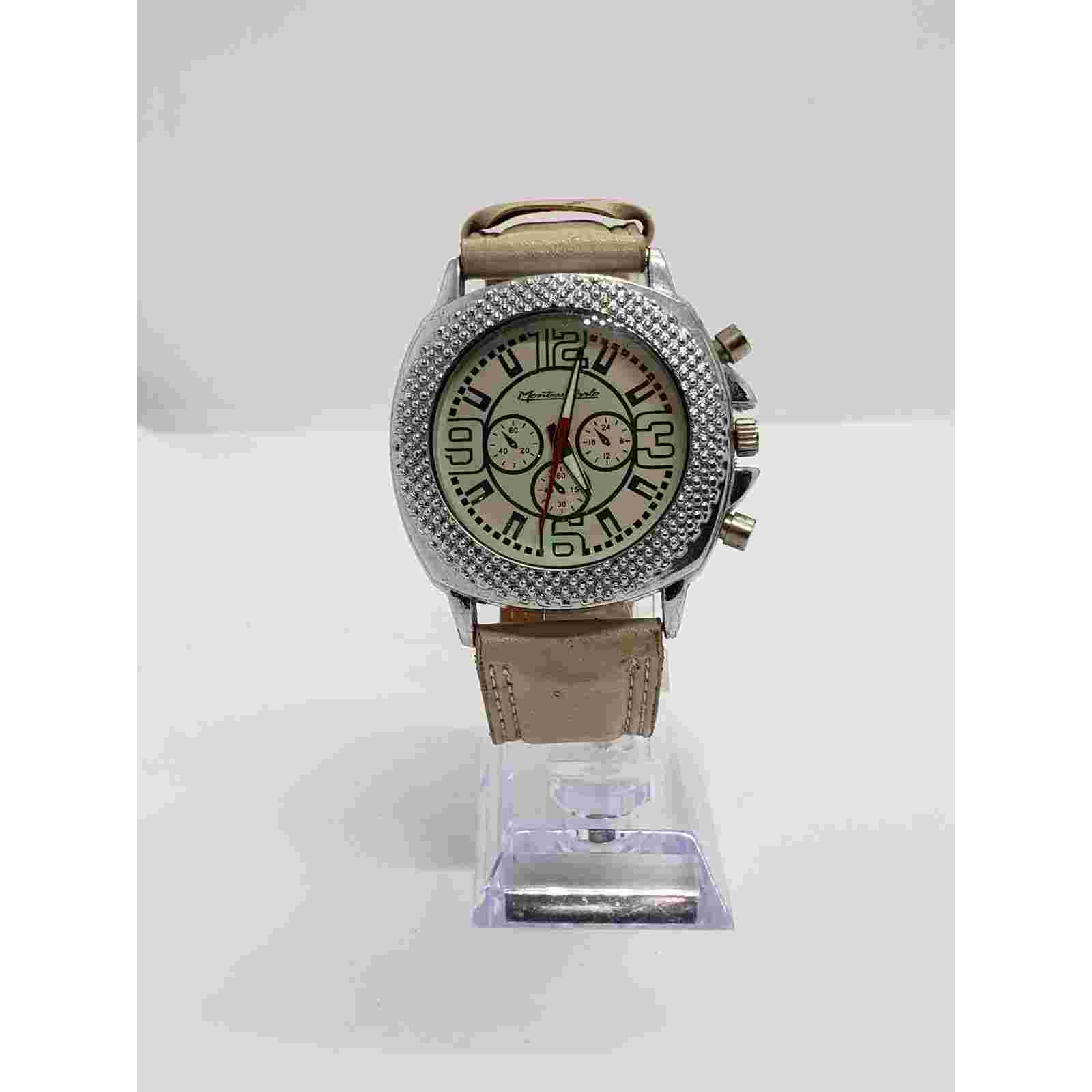 Montres Carlos men's watch. PO 269667. Multi function face. Working watch