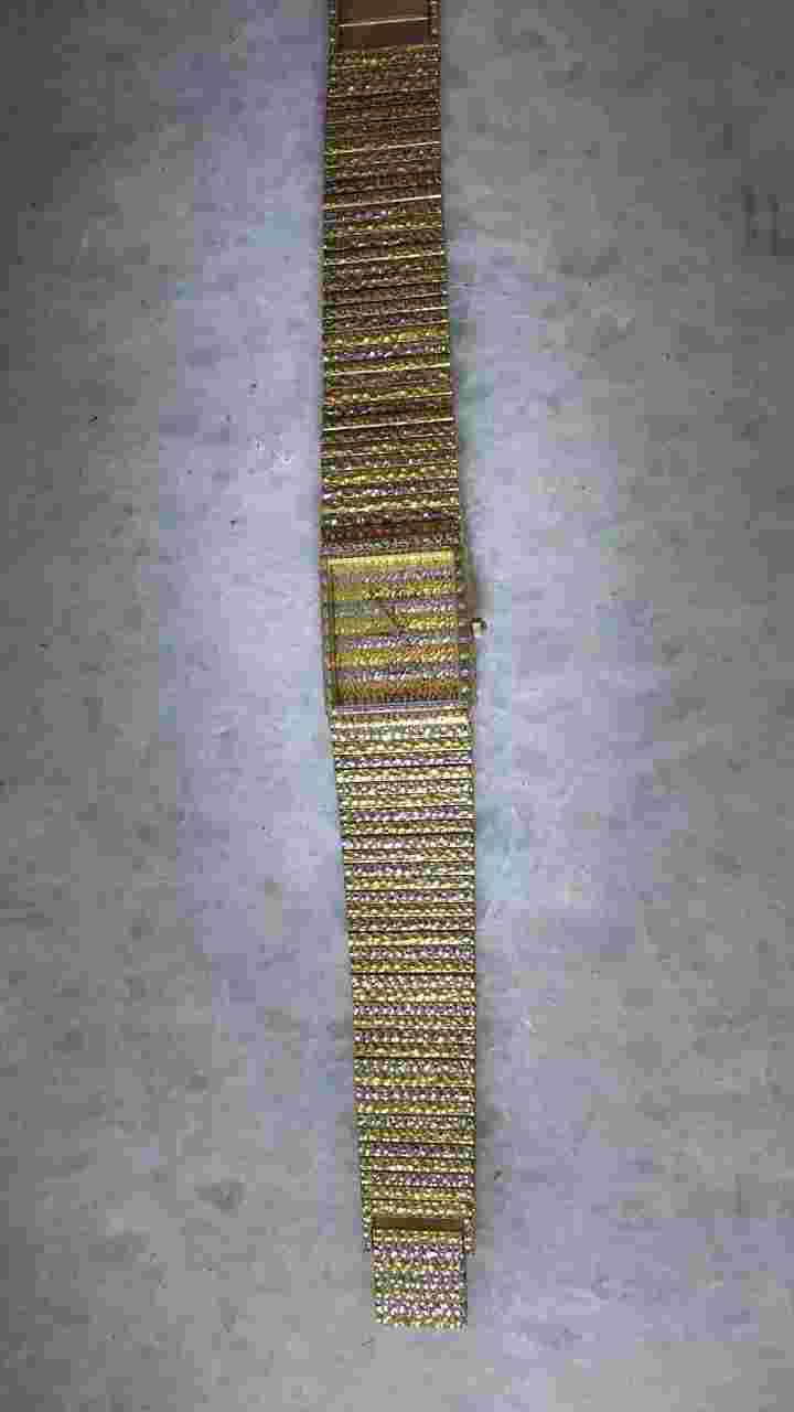 LOUIS ERARD ANTIQUE WATCH ROLLED WHITE&YELLOW GOLD WITH HAMMERED FINISH