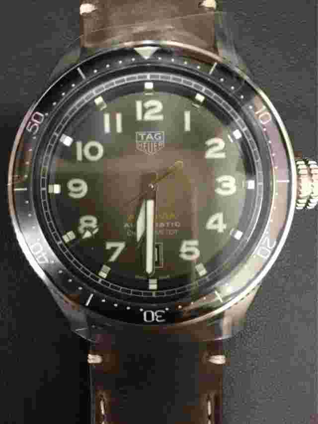 TAG Heuer Autavia Men's Black Watch - WBE5114.FC8266