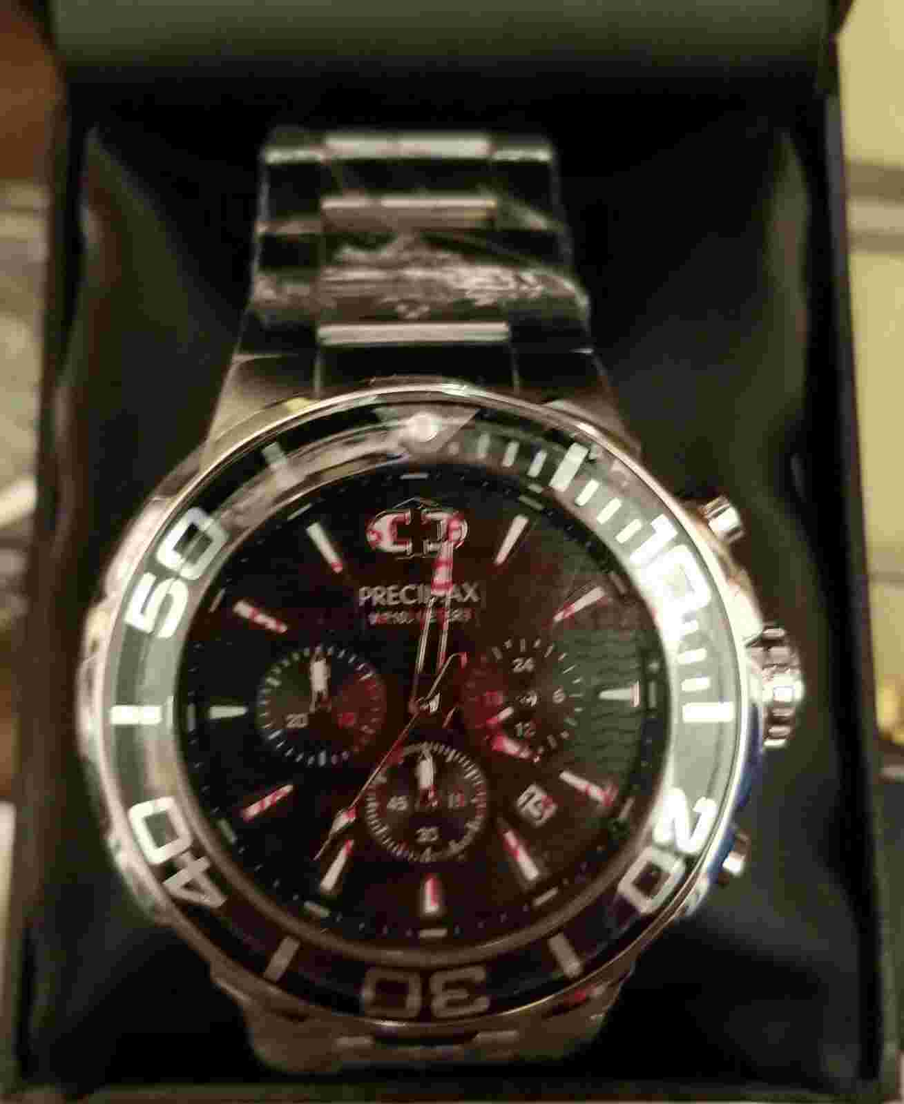 Swiss Precimax Mens Chronograph Watch instinct pro PX14011. Retail $349.99