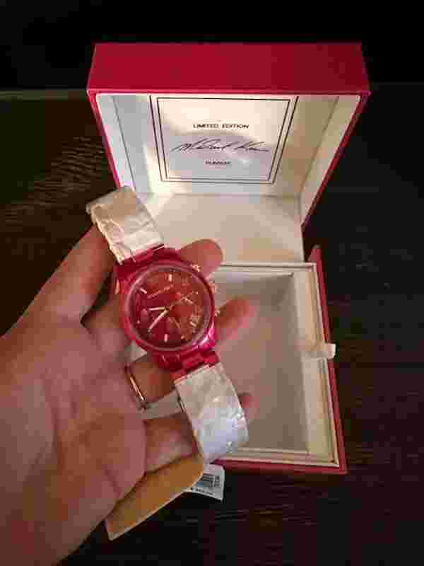 Michael Kors Limited Edition Pink Tone Watch