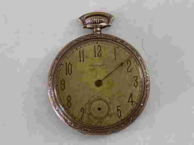 Vintage Pocket Watch B & B Royal 20 Year Engraved Case Gold Filled Non Working