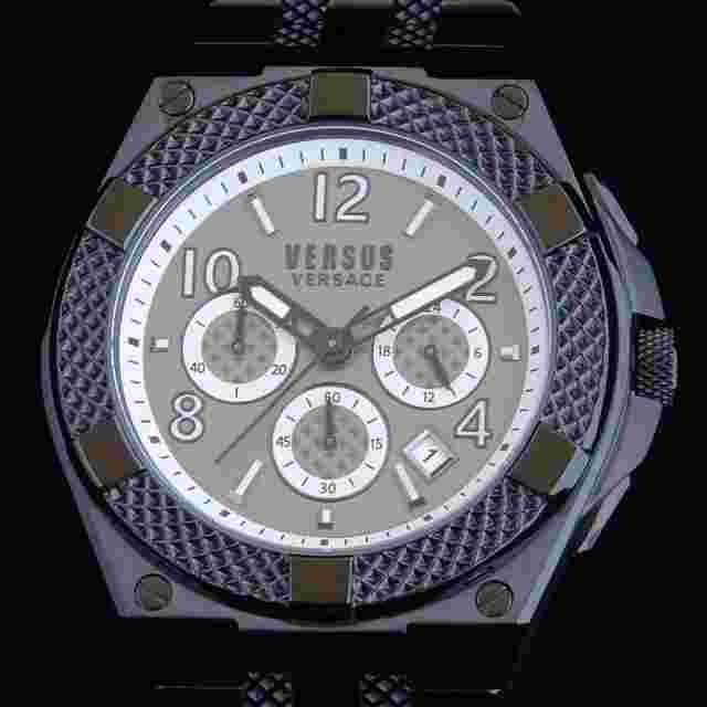 Versus Versace High-Class Men'S Watches 46Mm Chrono Waterproofing