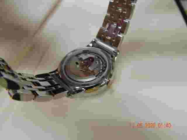 Sinobi men's two tone automatic stainless steel watch
