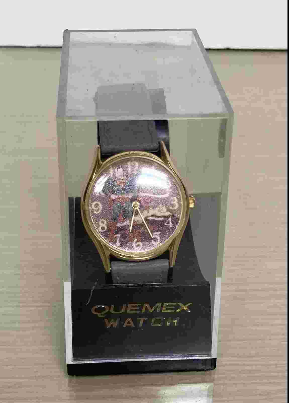 vintage Quemex  Superman watch - New MIB