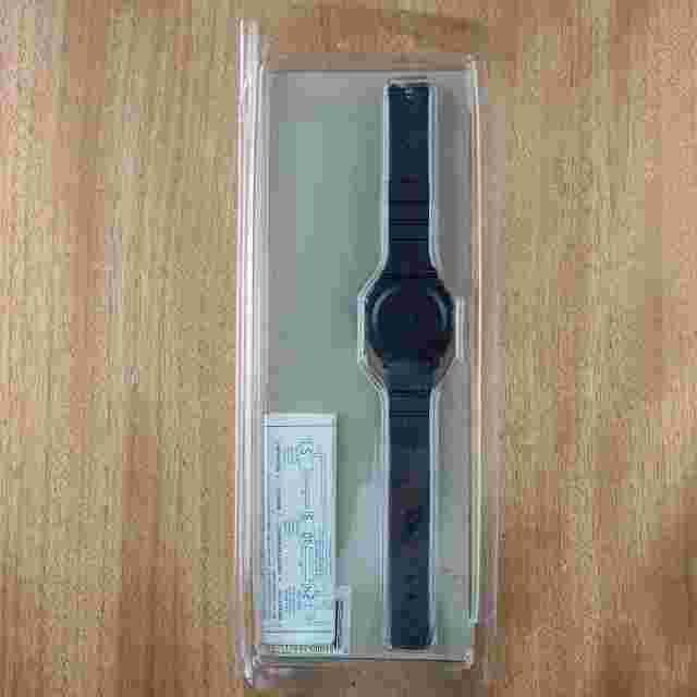 Vintage SANYO LCD Digital Watch 1980s in original packaging!