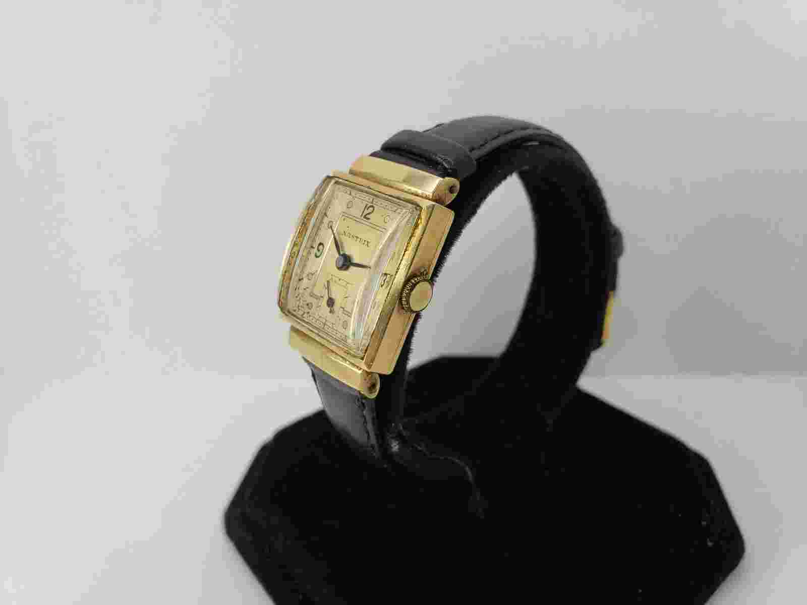 Vintage Nastrix 14k Gold Watch - 21mm
