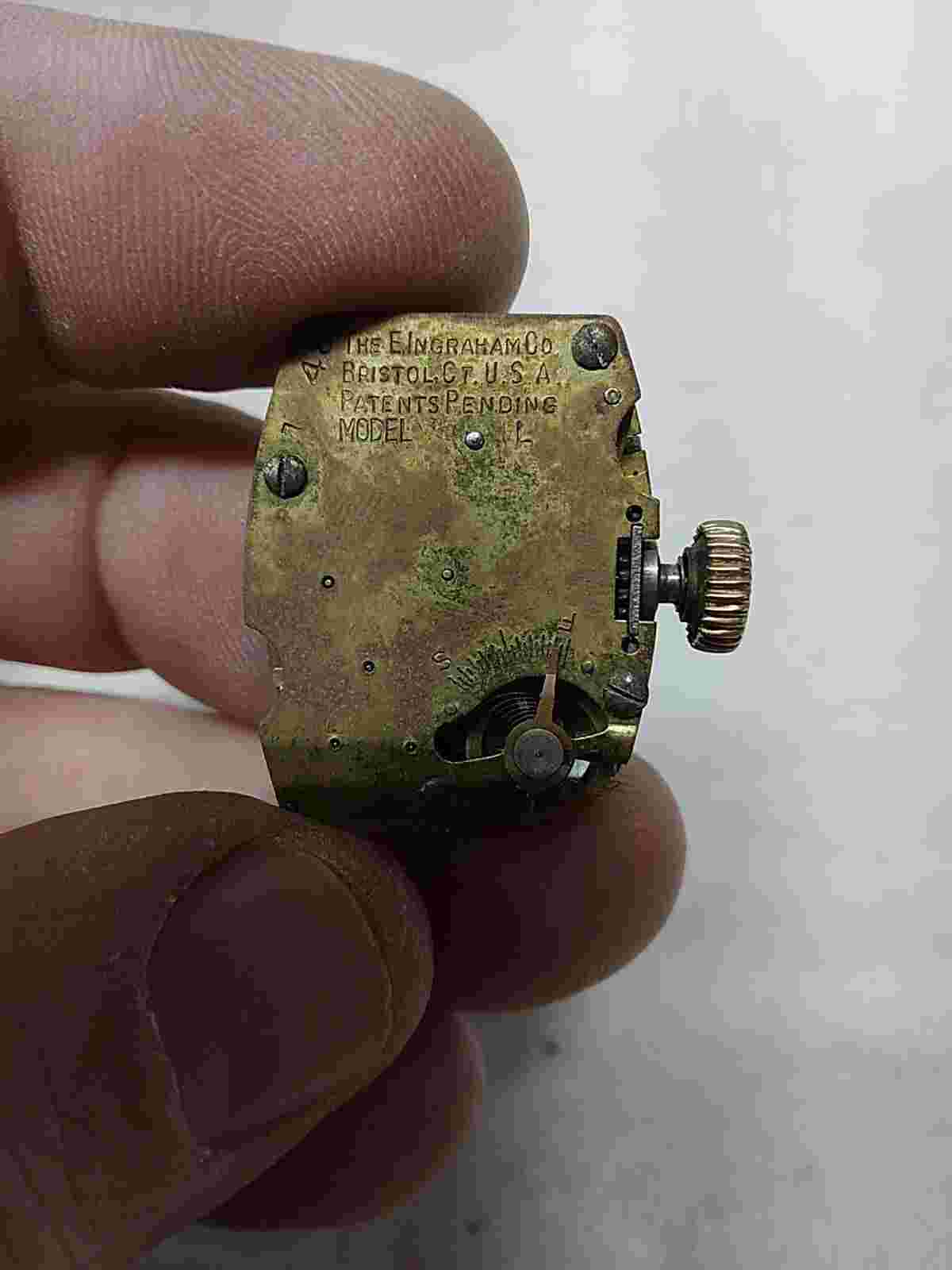 VINTAGE MENS Sentinel Watch For Parts or Repair SEE PICS