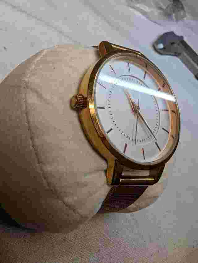 H&M Women's Rose Gold Toned Band Analog Watch