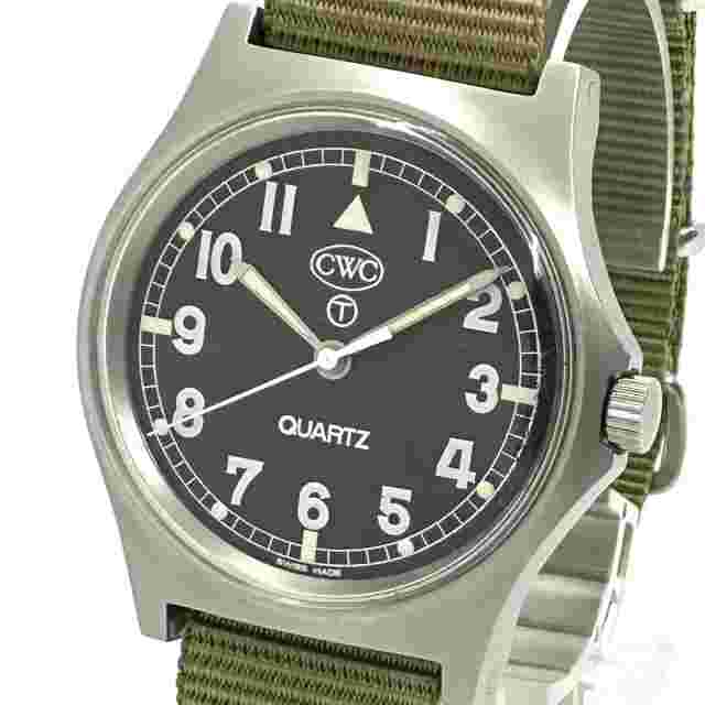 Cabot Watcvh Company 6645-99 5415317 Military Quartz Wristwatch For Men's w/Case