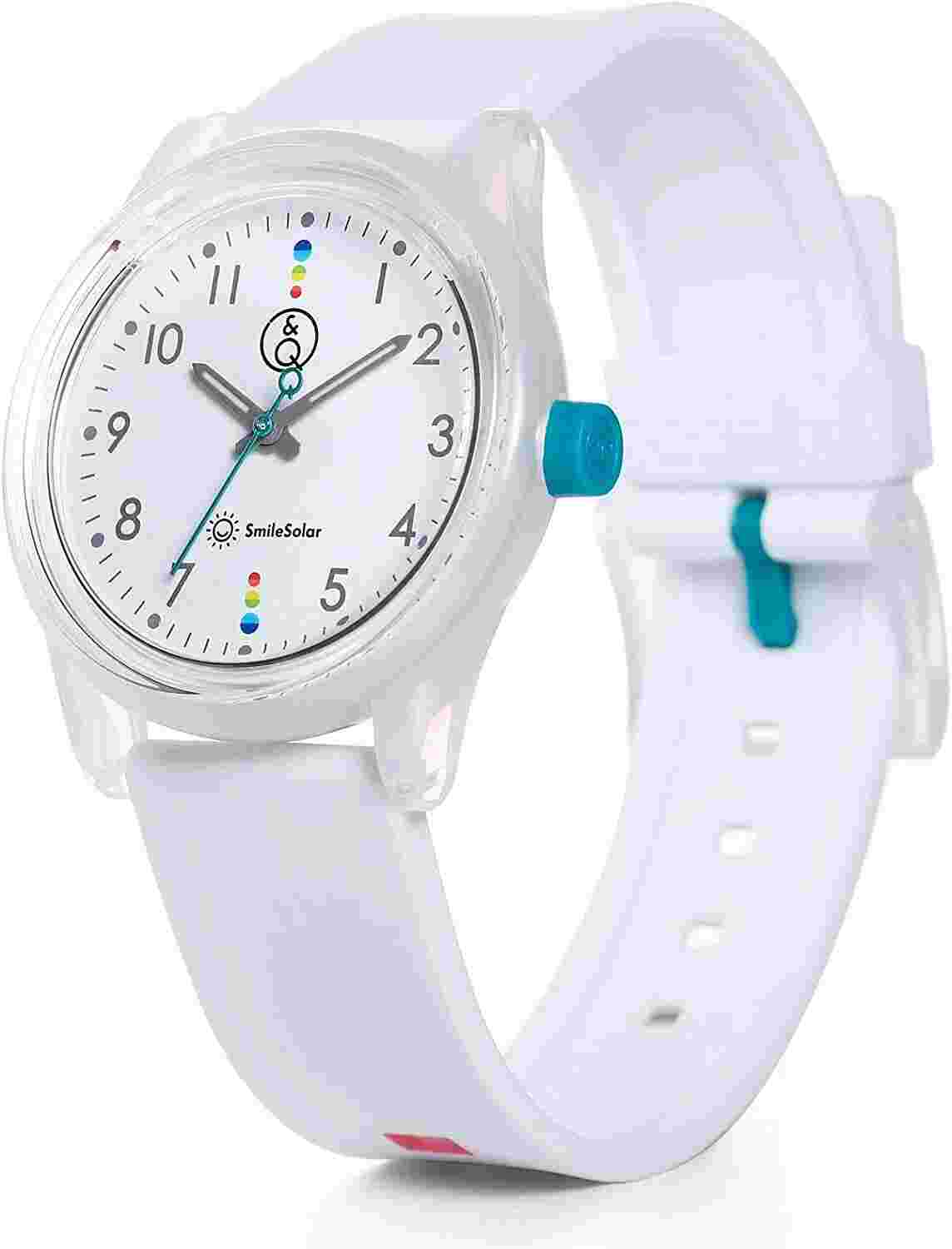 [Citizen Q & Q] Watch Analog Smile Solar Matching Style Waterproof Urethane