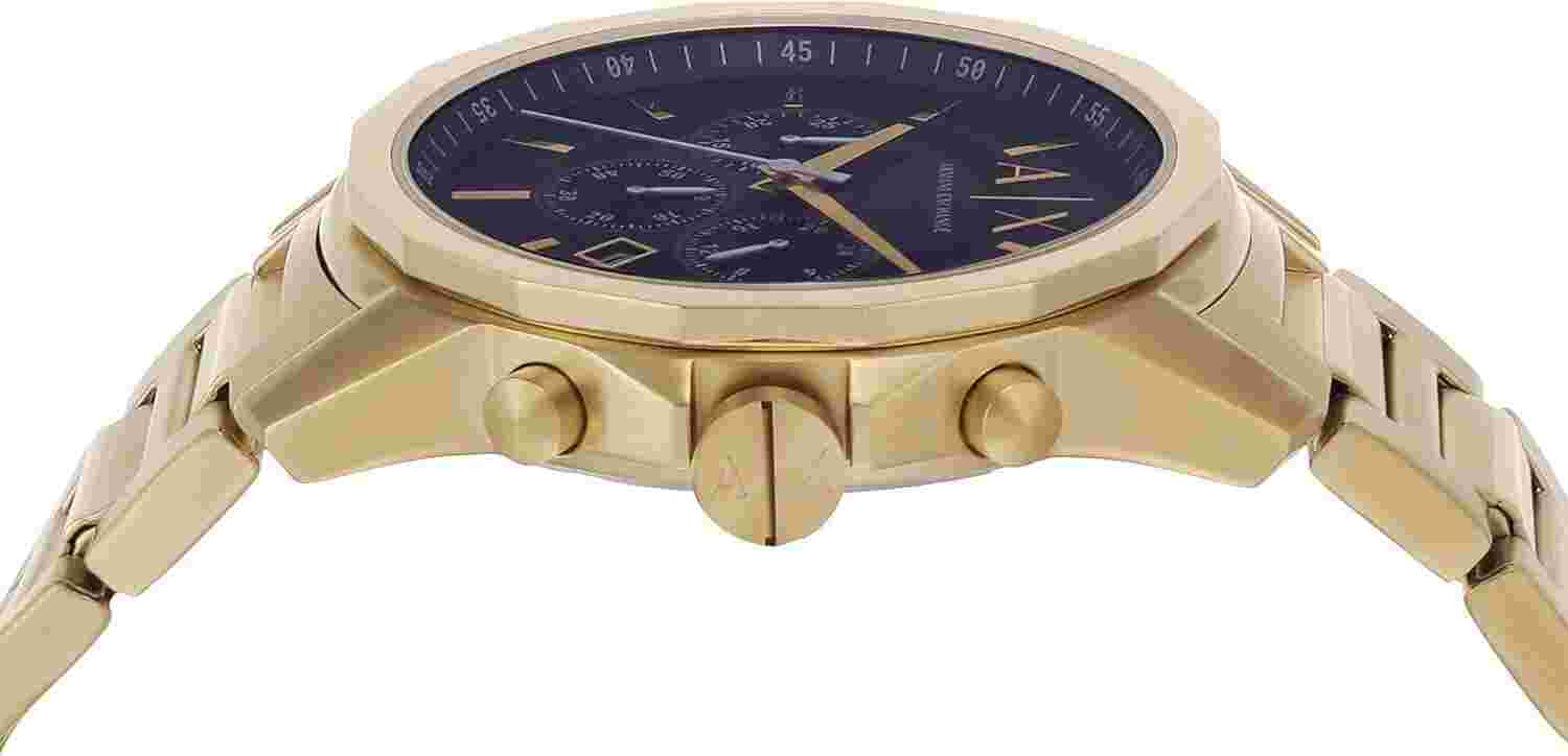 [A|X Armani Exchange] Watch BANKS AX7151SET Men's Gold