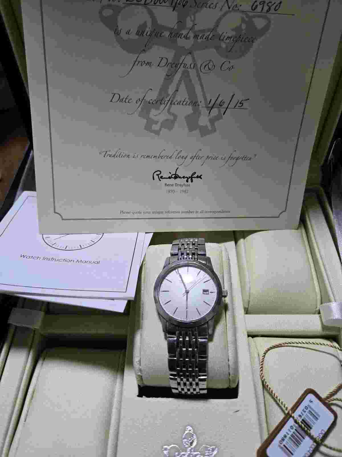 dreyfuss co watches mens