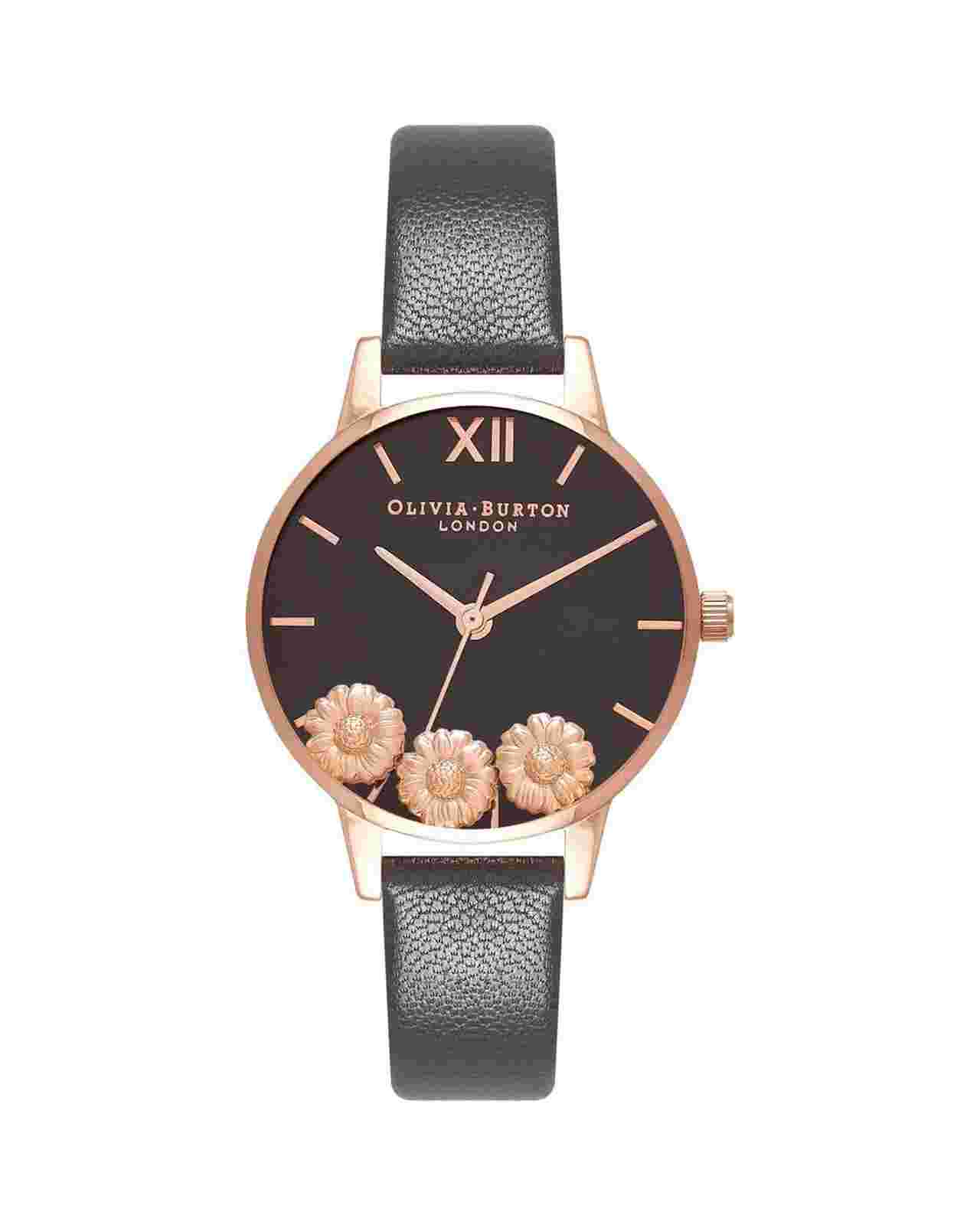 Olivia Burton OB0B16CH05AC Watch Women Black Watches