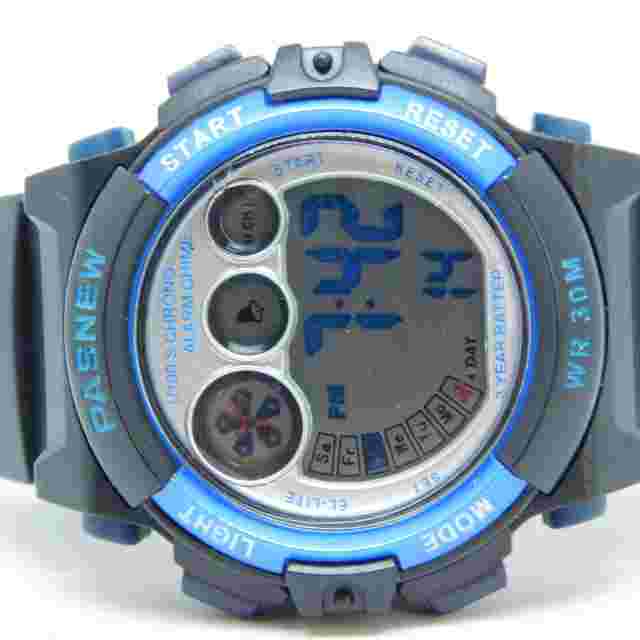 Pasnew PSE-239G Two Tone Quartz Digital Women's Watch New Battery