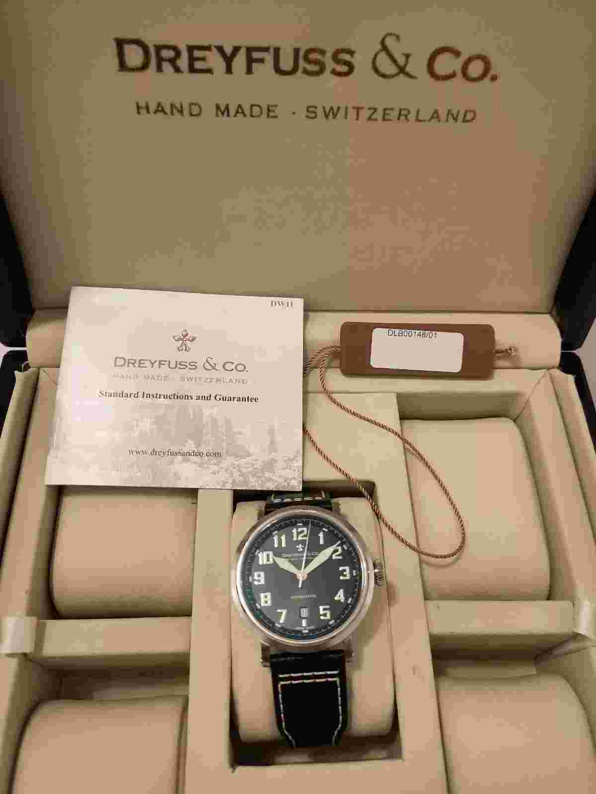 Dreyfuss & Co 1924 Automatic Men's Watch DGS00153/52 Case Size 42mm