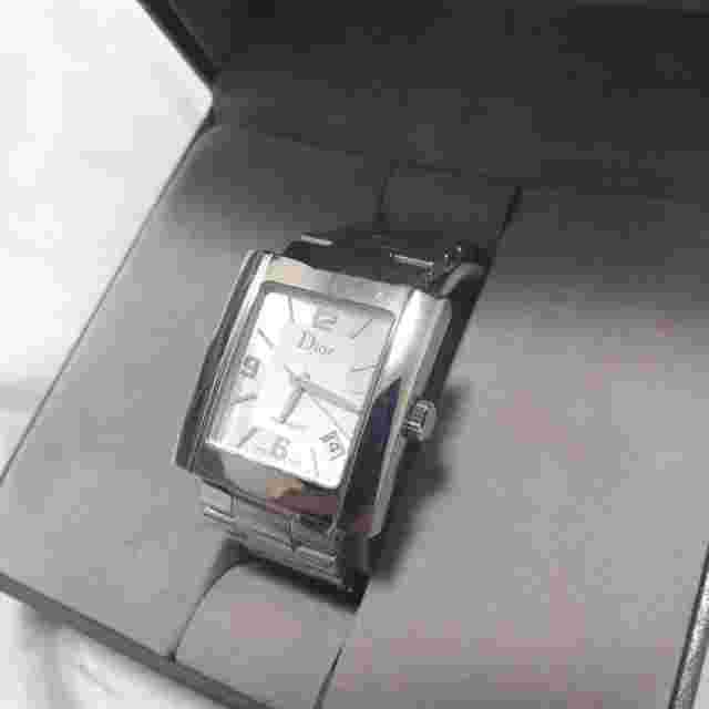 Christian Dior Riva Automatic Skeleton Watch, Sliman Period, 16.5 cm腕周り, Used