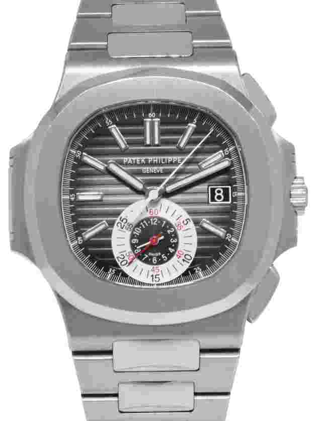 Patek Philippe Nautilus Men's Black Watch - 5980
