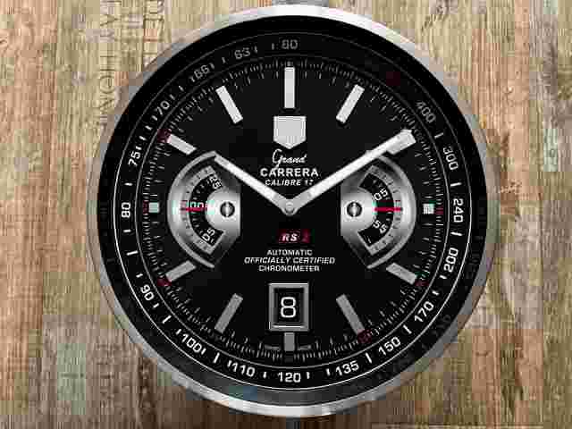 TAGHEUER Wanduhr neu in original box mit barcode